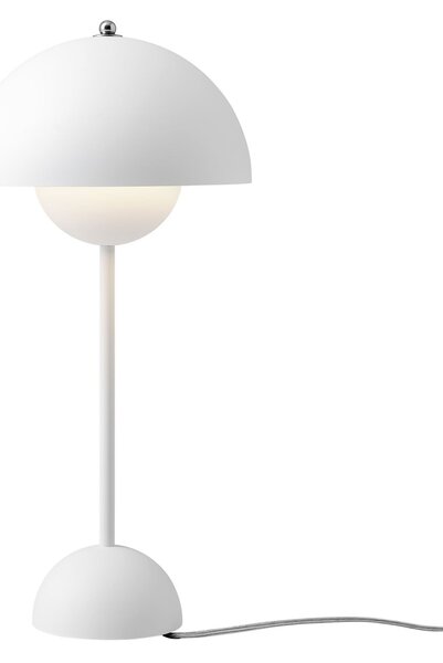 Lampade da tavolo &Tradition, Flowerpot VP3, Bianco, Soggiorno, Metallo, Design
