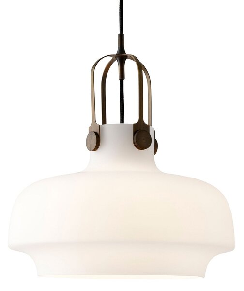 Lampada a sospensione &Tradition, Copenhagen SC7, dimmerabile, Bianco, Soggiorno, Vetro, Design