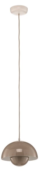 Lampada a sospensione &Tradition, Flowerpot VP1, dimmerabile, Grigio, Soggiorno, Metallo, Design