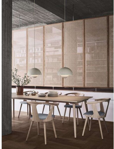 Lampada a sospensione &Tradition, Flowerpot VP7, dimmerabile, Blu, Soggiorno, Metallo, Design