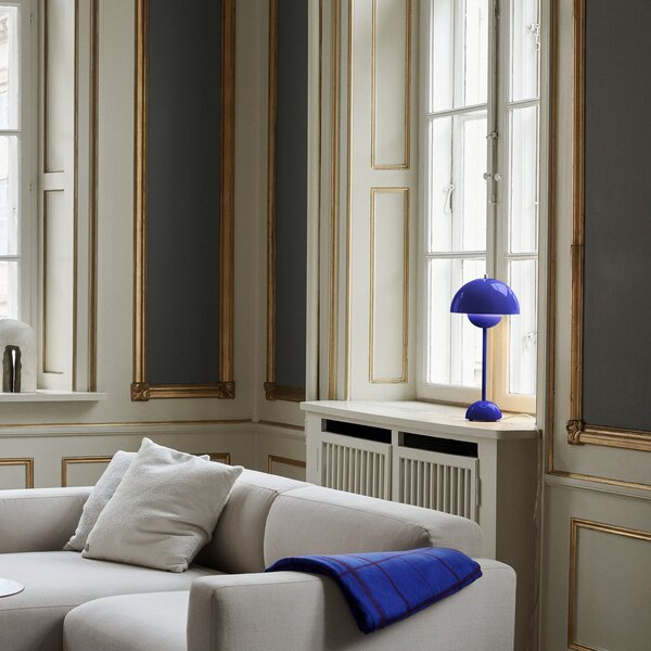 Lampade da tavolo &Tradition, Flowerpot VP3, Blu, Soggiorno, Metallo, Design
