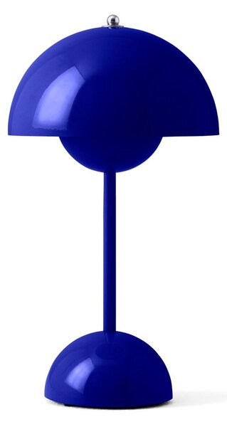 Lampade da tavolo &Tradition, Flowerpot VP9, dimmerabile, Blu, Soggiorno, Plastica, Design