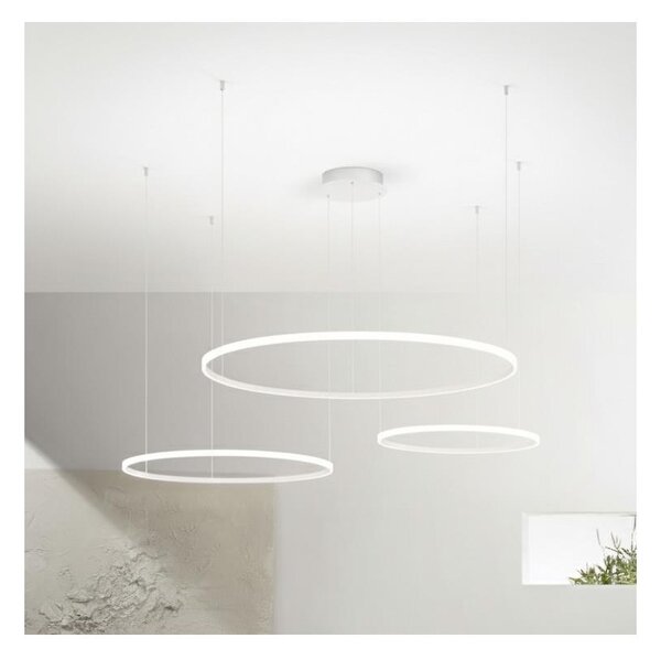 Ondaluce - Lampada a sospensione LED dimmerabile su cavo SOEL LED/28W/230V+LED/38W+LED/47W
