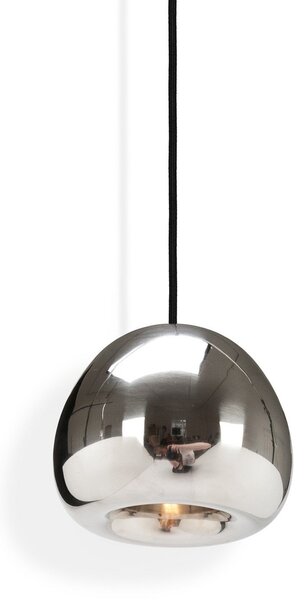 Lampada a sospensione Tom Dixon, Void mini, dimmerabile, Metallizzato, Soggiorno, Metallo, Design