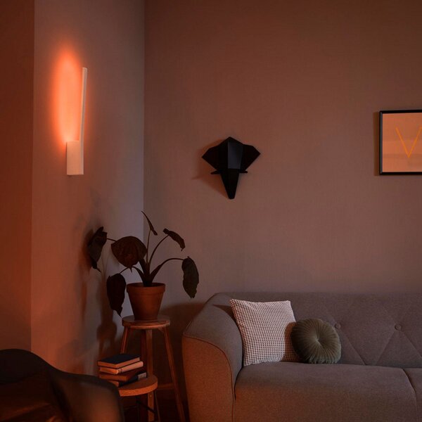 Applique da parete Philips Hue, dimmerabile, Bianco, Metallo