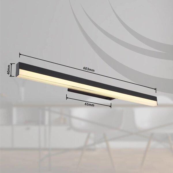 Globo 41926B - Applique a LED SALLO LED/12W/230V 3000K/6000K