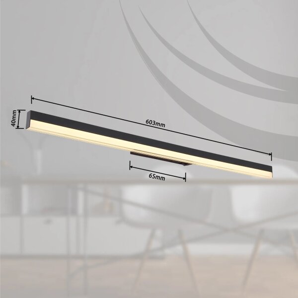 Globo 41927B - Applique a LED SALLO LED/18W/230V 3000K/6000K