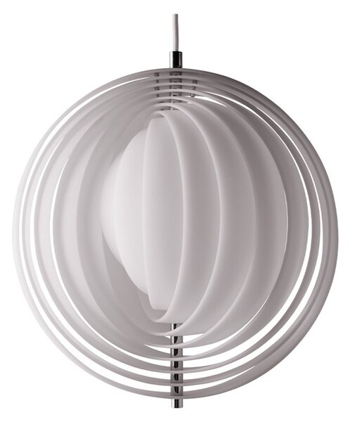 Lampada a sospensione Verpan, Bianco, Soggiorno, Plastica
