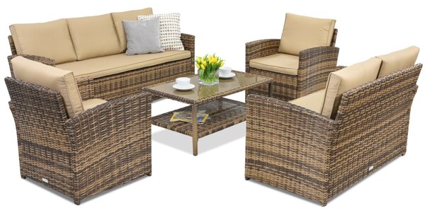 Mobili da giardino Monaco Coffee 7 Garden Point marrone