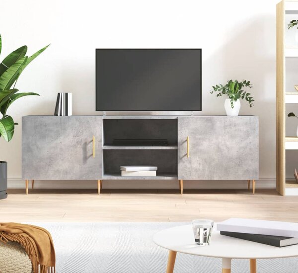 Mobile TV，Mobile Porta TV Salotto，Tavolino TV 80x33x46cm Legno