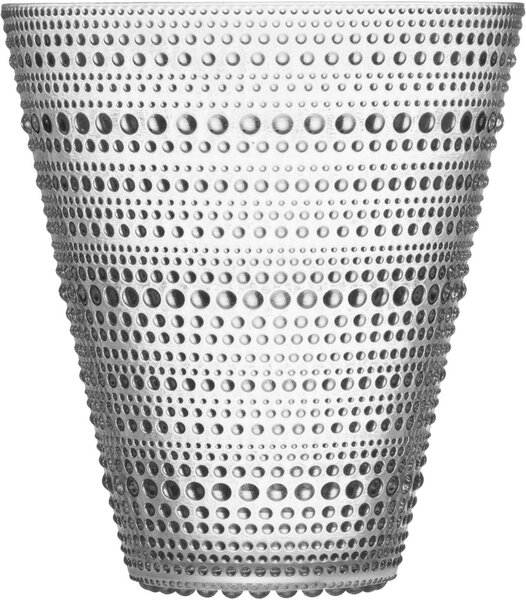 Vaso in vetro Kastehelmi, alt. 15 cm