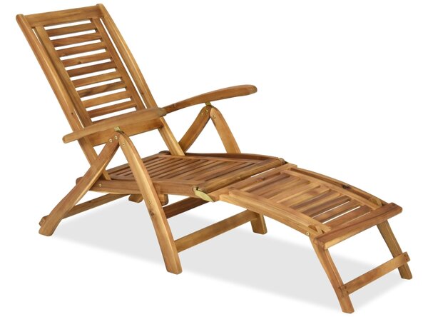 Lettino prendisole Belize Garden Point in legno di acacia