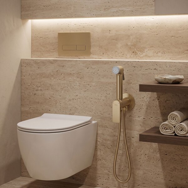 Miscelatore bidet REA Storm Oro spazzolato