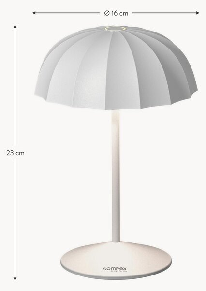 Lampada piccola da esterno portatile a LED con luce regolabile Ombrellino