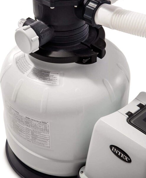 Intex Pompa Di Filtraggio a Sabbia per Piscine 10500 Lt/H Hp 0.60 - 26648