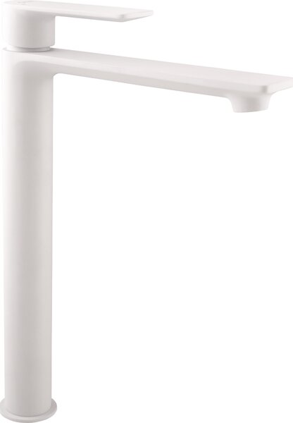 NIL - Miscelatore per lavabo alto senza scarico, bianco opaco NL130.0BMAT, RAV Slezák