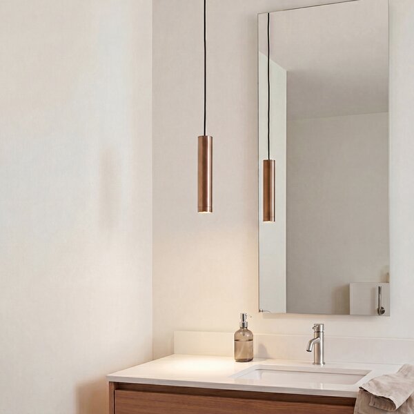 Lampada a sospensione di design bronzo scuro GU10 50mm IP44 - Tuba