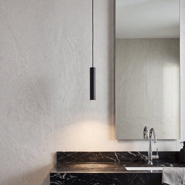 Lampada a sospensione di design nera GU10 50mm IP44 - Tuba