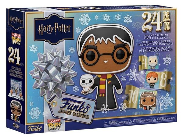 Calendario dell'Avvento a tema Harry Potter, collezione Pocket Pop