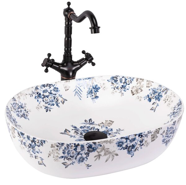 Lavabo da appoggio Rea Veronica Mat