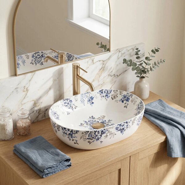 Lavabo da appoggio Rea Veronica Mat