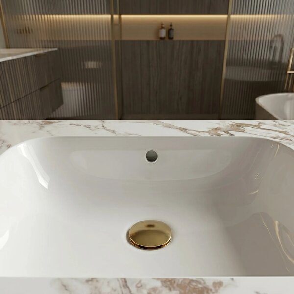 Lavabo sospeso REA Aresa Cold Jade 60