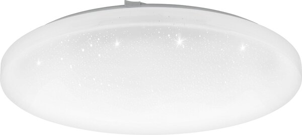 Lampada da soffitto a LED Frania-S Ø 43 cm effetto cristallo bianco Eglo 97879