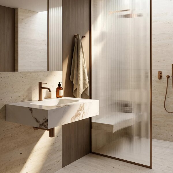 Lavabo sospeso REA Aresa Cold Jade 70