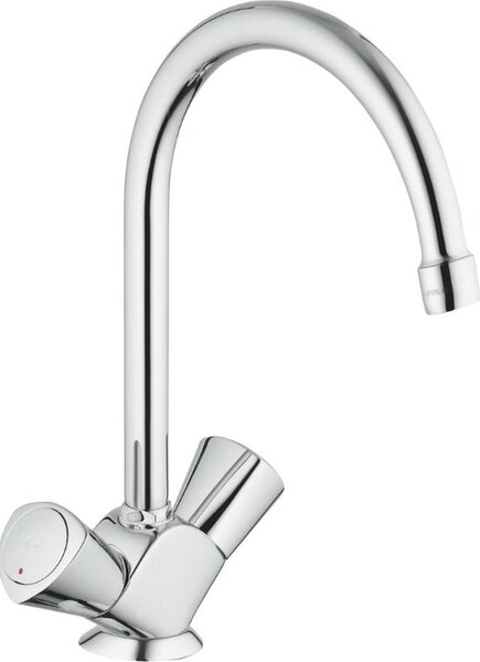 Miscelatore per lavello cromato Grohe 31067001