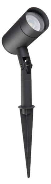 Picchetto moderno sovil lama 169 16 gu10 led ip54 orientabile alluminio - Sovil Illuminazione