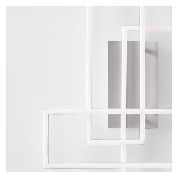Plafoniera moderna gea luce dyana p fdypb1 led bianco alluminio silicone - Gea Luce