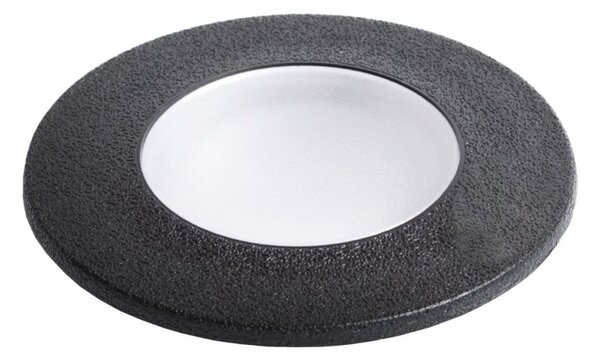 Faretto incasso tondo calpestabile top light capri small ca td9 ne gu10 led cct ip67 230v nero resina - Top Light