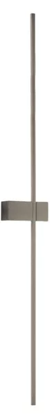 Applique moderno gea luce cynara ag fcyat2 led titanio alluminio silicone - Gea Luce