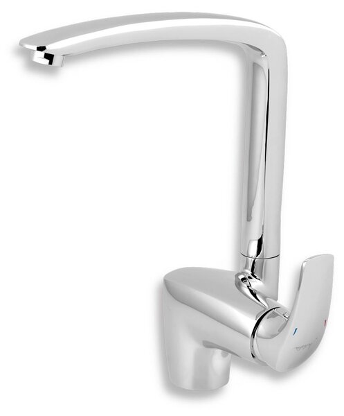 Miscelatore monocomando per lavello Novaservis Metalia 57 cromato 57115,0