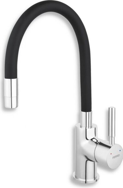 Miscelatore per lavello Ferro nero cromo 70710,0C