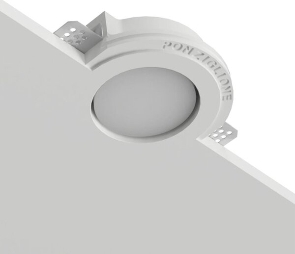 Faretto incasso lampadari bartalini level fp41 gx53 led gesso verniciabile - Lampadari Bartalini Gesso