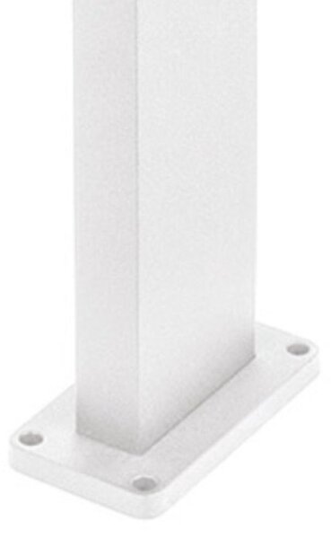 Lampioncino moderno gea led ges2301 led ip65 50h alluminio bianco monoemissione - Gea Led