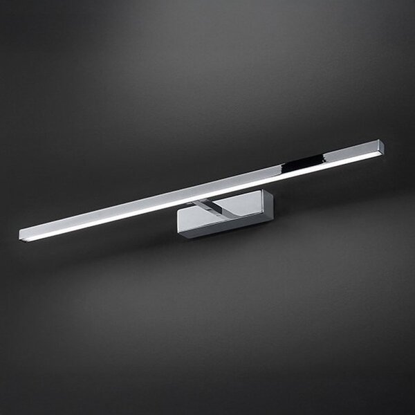 Applique perenz riga 8040 cl ct led cct 840lm ip44 diffusore orientabile metallo cromo lucido - Perenz