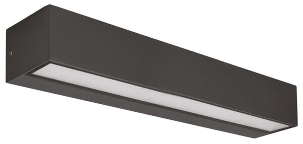 Applique moderno gea led ges2247 led ip65 alluminio antracite biemissione - Gea Led