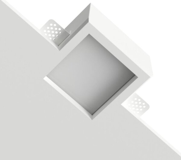 Faretto incasso lampadari bartalini gx53 led gesso verniciabile metallo acrilico - Lampadari Bartalini Gesso