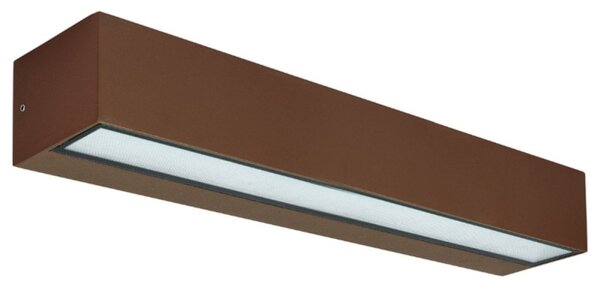 Applique classico gea led ges2248 led ip65 alluminio marrone biemissione - Gea Led