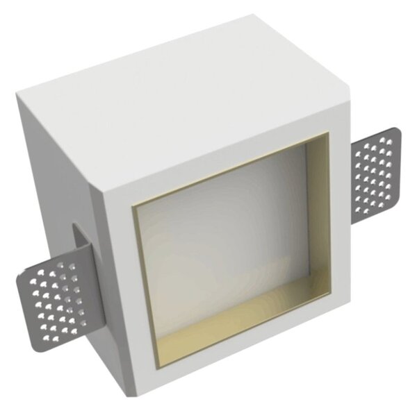 Faretto incasso lampadari bartalini gx53 led gesso verniciabile metallo acrilico - Lampadari Bartalini Gesso