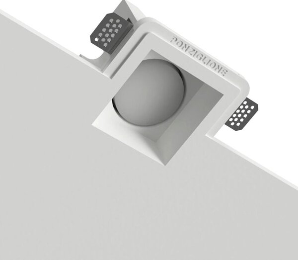 Faretto incasso lampadari bartalini llew fp36 gx53 led gesso verniciabile - Lampadari Bartalini Gesso