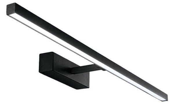Applique perenz riga 8040 n ct led cct 840lm ip44 diffusore orientabile metallo nero opaco - Perenz