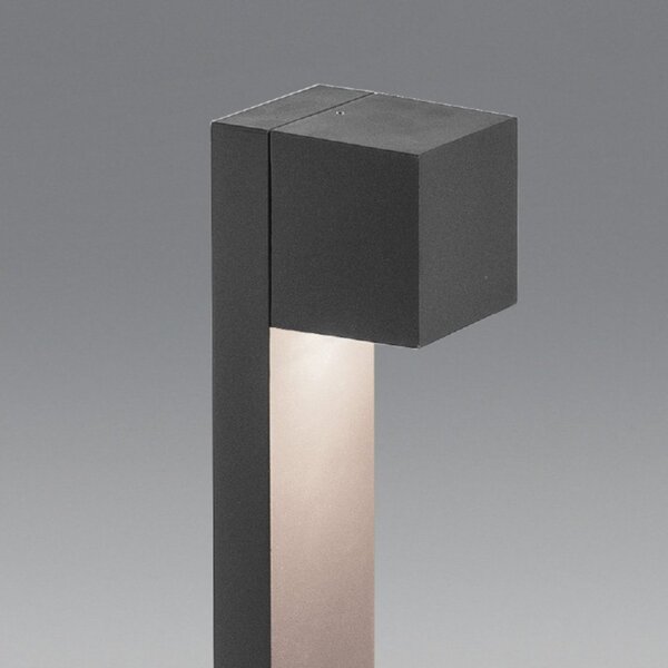 Lampioncino moderno gea led ges2312 led ip65 80h alluminio antracite monoemissione - Gea Led
