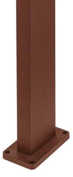 Lampioncino classico gea led ges2322 led ip65 80h alluminio marrone monoemissione - Gea Led
