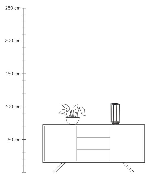 Lampada da tavolo portatile a LED luce regolabile Home Pro