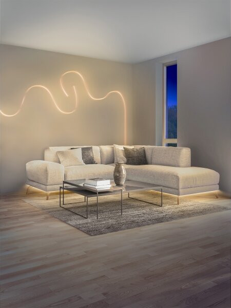 Osram - Striscia LED RGBW dimmerabile per esterni SMART+ MAGIC 3m LED/14W/230V Wi-Fi + telecomando