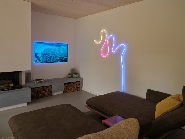 Osram - Striscia LED RGB dimmerabile per esterni SMART+ MAGIC 5m LED/24W/230V Wi-Fi + telecomando