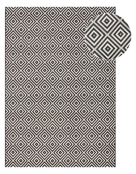 Tappeto da esterno bianco e nero , 140 x 200 cm Karo - NORTHRUGS